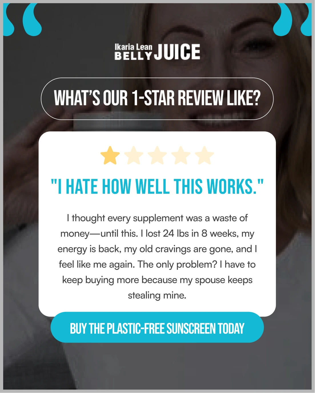 Lean Belly Juice review ad
