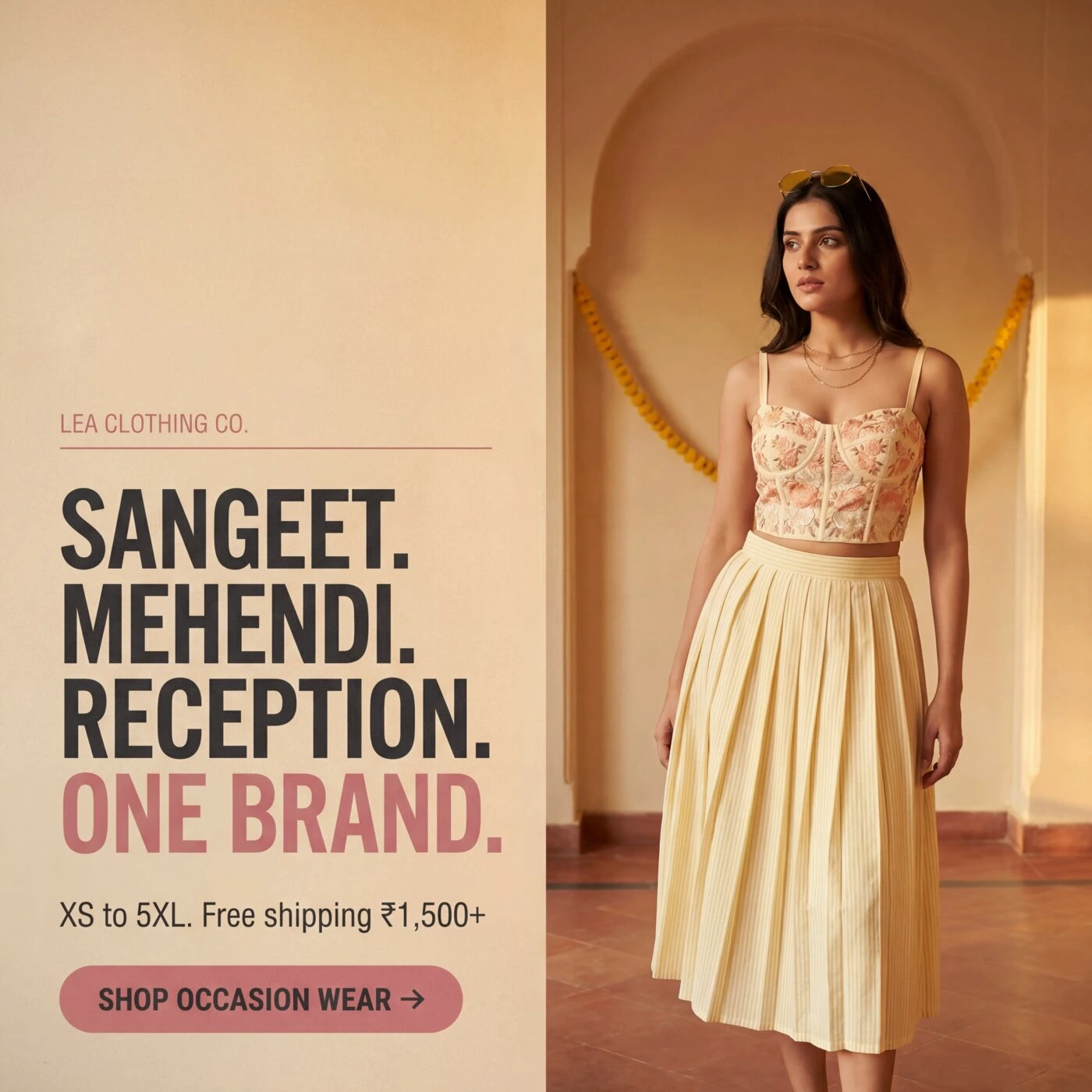 Lea Clothing occasion ad