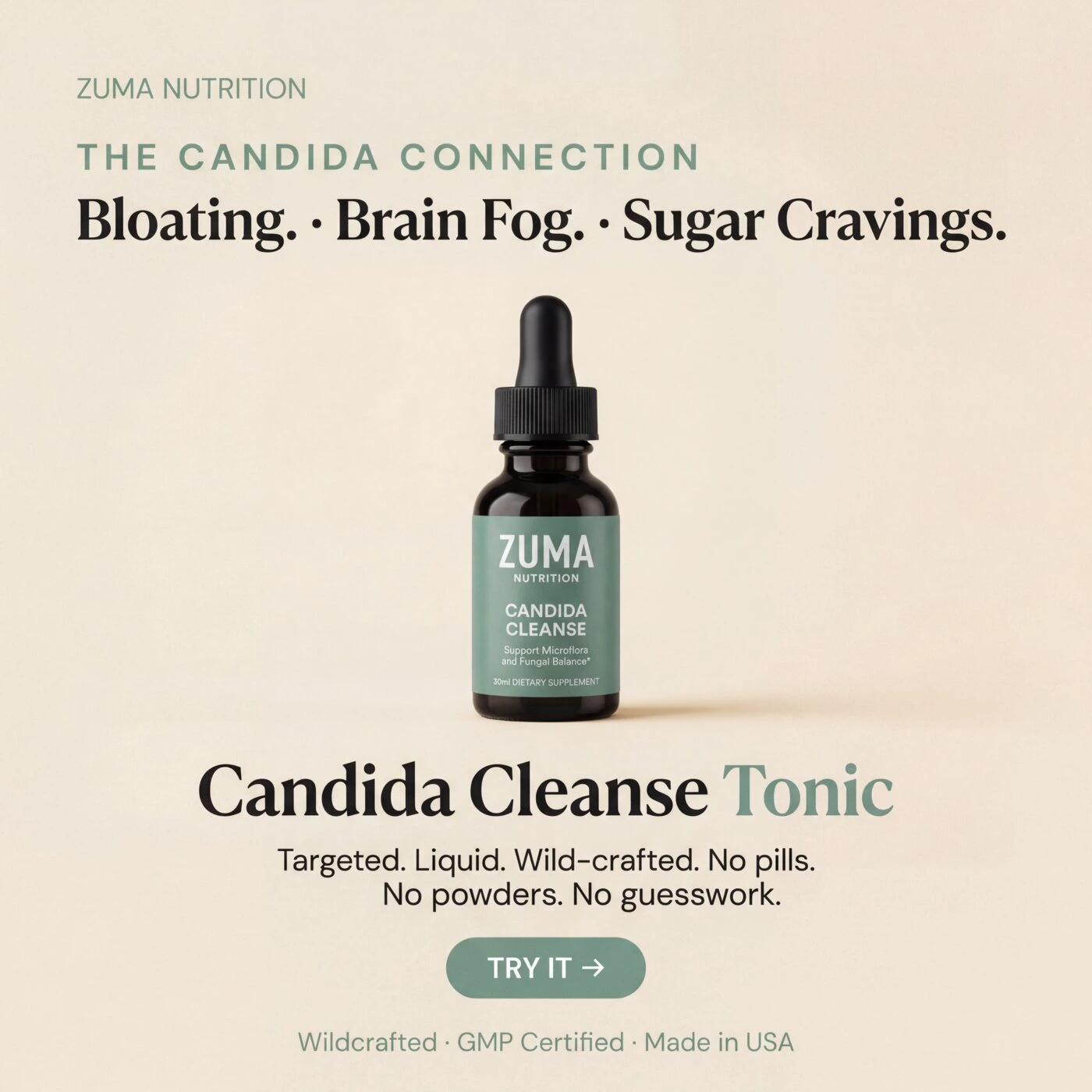 Zuma Nutrition review ad